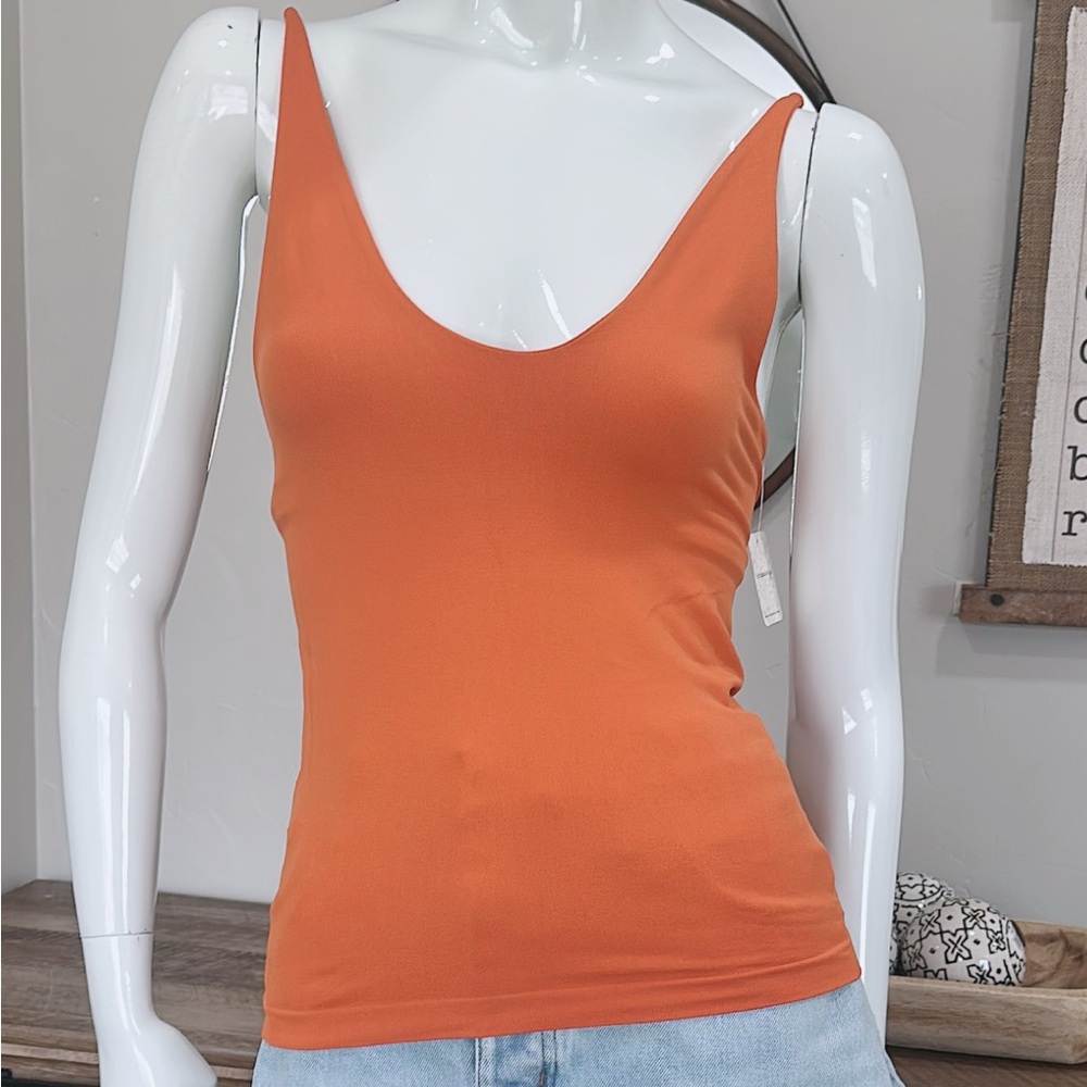 NWT Free People Intimately Seamless Cami Tank
Top Sz M/L.Honey Eyed Chic Summer - Picture 3 of 13